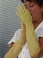 Rubber gloves enema picture #12